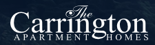 The Carrington Apartment Homes logo on a dark background.